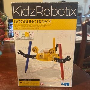 KidzRobotix Doodling Robot - Yellow, Red, Blue